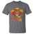 Funny Cinco De Mayo Sugar Skull Sombrero Hat Bow T Shirt