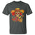Funny Cinco De Mayo Sugar Skull Sombrero Hat Bow T Shirt