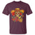 Funny Cinco De Mayo Sugar Skull Sombrero Hat Bow T Shirt