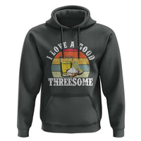 Funny Tequila Lover Hoodie I Love A Good Threesome Cinco de Mayo