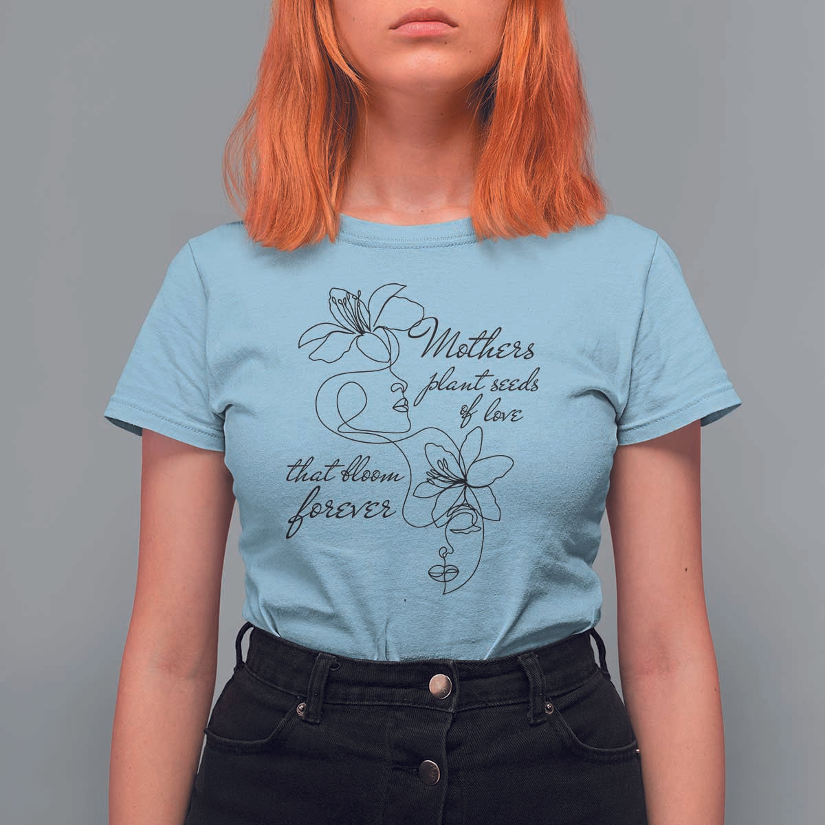 Mothers Plant Seeds Of Love That Bloom Forever T Shirt For Women Mother's Day