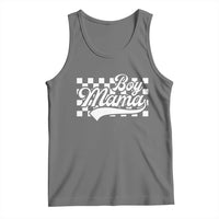 Funny Boy Mama Tank Top Mama Of Boy Checkerboard Mother's Day