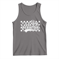 Funny Boy Mama Tank Top Mama Of Boy Checkerboard Mother's Day
