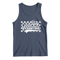Funny Boy Mama Tank Top Mama Of Boy Checkerboard Mother's Day