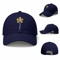 Pittsburgh Sport Retro Baseball Flower Baseball Cap Funny Game Day