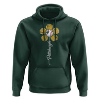 Pittsburgh Sport Retro Baseball Flower Hoodie Funny Game Day