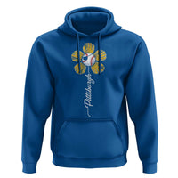 Pittsburgh Sport Retro Baseball Flower Hoodie Funny Game Day
