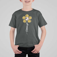 Pittsburgh Sport Retro Baseball Flower T Shirt For Kid Funny Game Day
