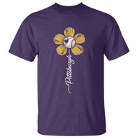 Pittsburgh Sport Retro Baseball Flower T Shirt Funny Game Day