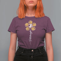 Pittsburgh Sport Retro Baseball Flower T Shirt For Women Funny Game Day