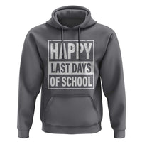 Graduation Hoodie Happy Last Days Of School Vintage - Wonder Print Shop