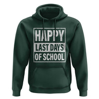 Graduation Hoodie Happy Last Days Of School Vintage - Wonder Print Shop