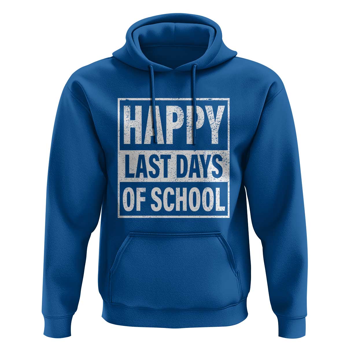 Graduation Hoodie Happy Last Days Of School Vintage - Wonder Print Shop