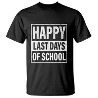 Graduation T Shirt Happy Last Days Of School Vintage - Wonder Print Shop