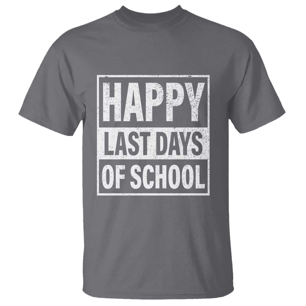 Graduation T Shirt Happy Last Days Of School Vintage - Wonder Print Shop