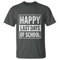 Graduation T Shirt Happy Last Days Of School Vintage - Wonder Print Shop
