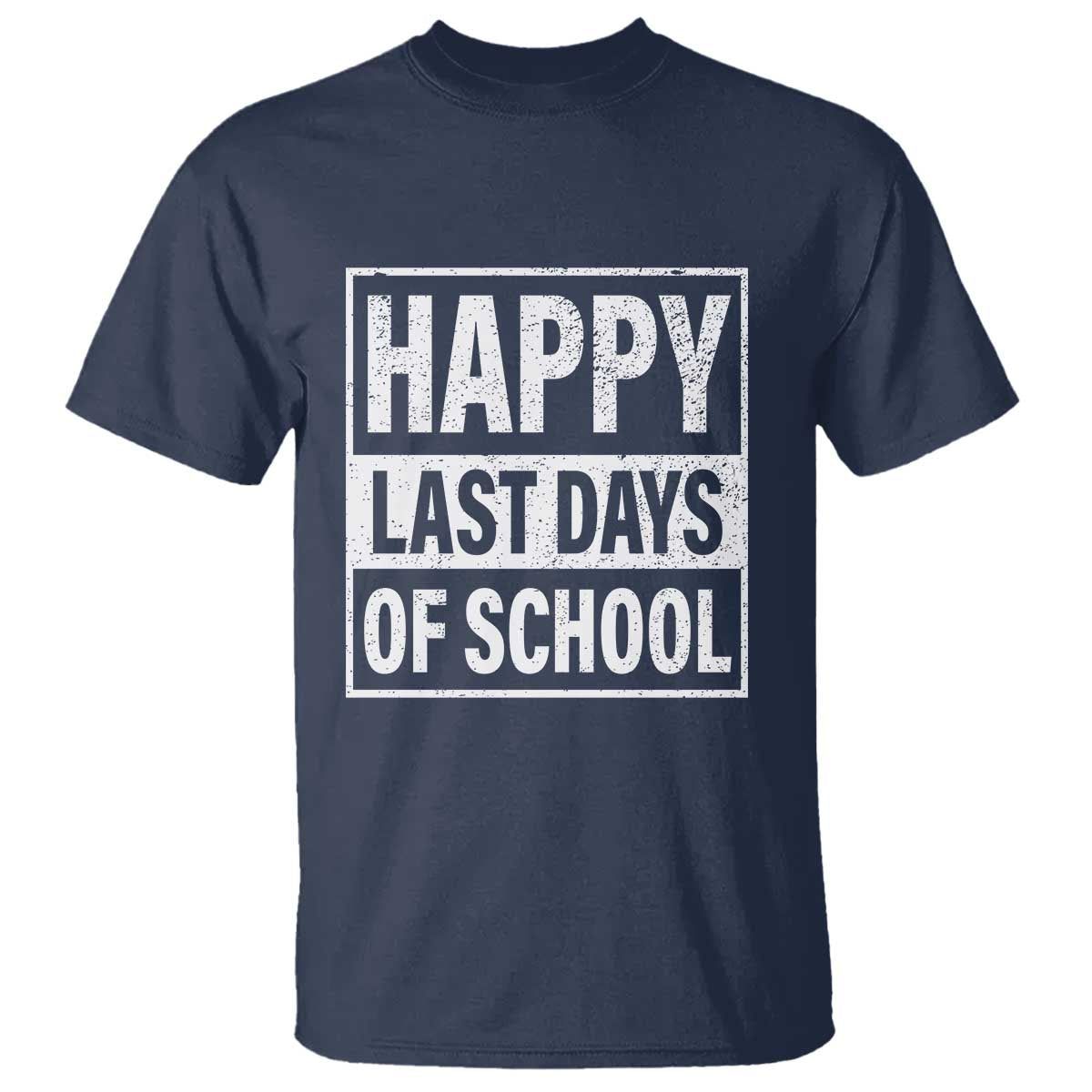 Graduation T Shirt Happy Last Days Of School Vintage - Wonder Print Shop