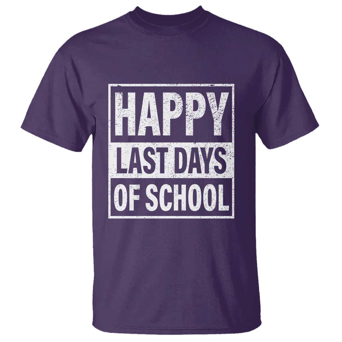 Graduation T Shirt Happy Last Days Of School Vintage - Wonder Print Shop