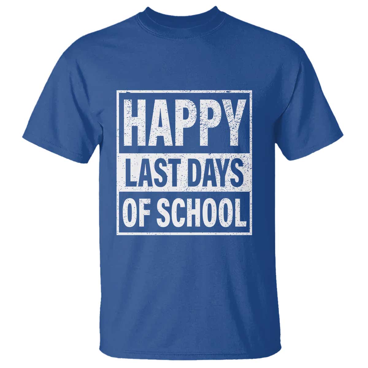 Graduation T Shirt Happy Last Days Of School Vintage - Wonder Print Shop