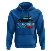 Funny Summer Vacation Hoodie Teacher Mode Off Beach Van Surfing - Wonder Print Shop