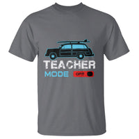 Funny Summer Vacation T Shirt Teacher Mode Off Beach Van Surfing - Wonder Print Shop