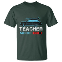 Funny Summer Vacation T Shirt Teacher Mode Off Beach Van Surfing - Wonder Print Shop