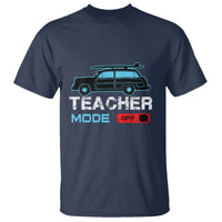 Funny Summer Vacation T Shirt Teacher Mode Off Beach Van Surfing - Wonder Print Shop