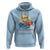 Funny Bananas Hoodie Let's Go Banana Surfing Summer Vacation - Wonder Print Shop
