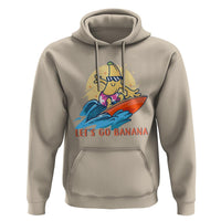 Funny Bananas Hoodie Let's Go Banana Surfing Summer Vacation - Wonder Print Shop