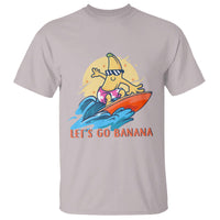 Funny Bananas T Shirt Let's Go Banana Surfing Summer Vacation - Wonder Print Shop