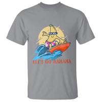 Funny Bananas T Shirt Let's Go Banana Surfing Summer Vacation - Wonder Print Shop
