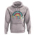Mental Illness Awareness Hoodie Couseling Is My Jam Retro Groove Rainbow - Wonder Print Shop