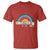 Mental Illness Awareness T Shirt Couseling Is My Jam Retro Groove Rainbow - Wonder Print Shop