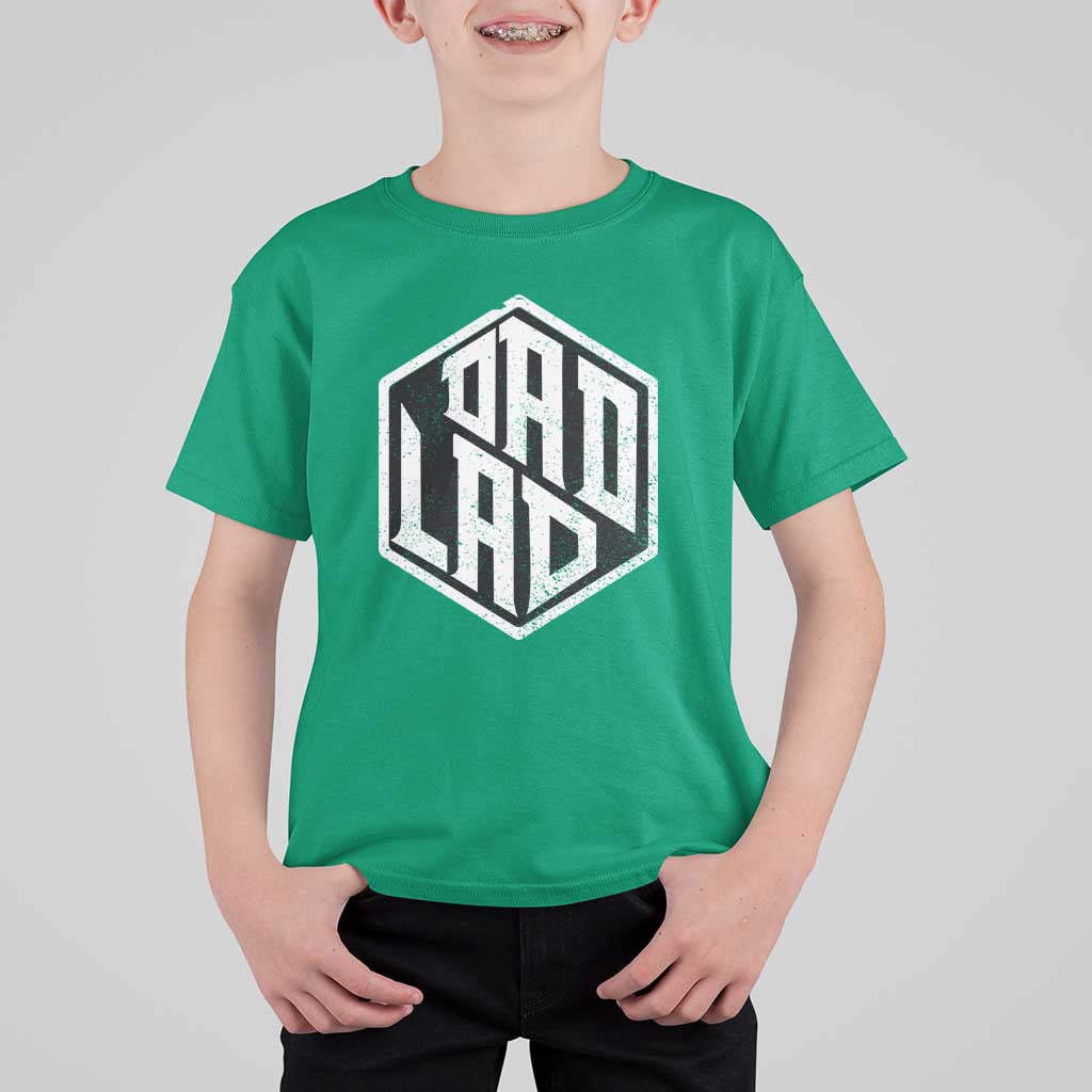 Dad Lad T Shirt For Kid Vintage Father's Day - Wonder Print Shop