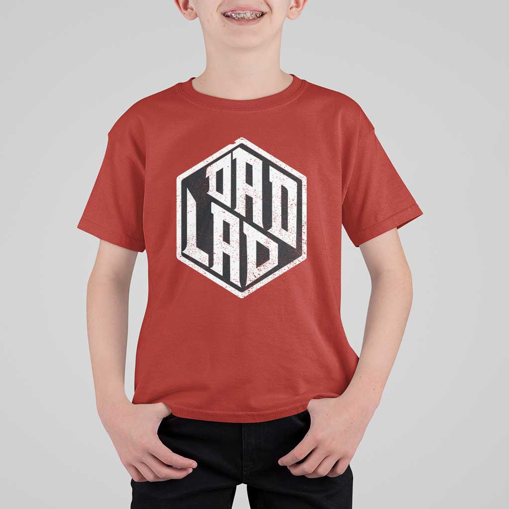 Dad Lad T Shirt For Kid Vintage Father's Day - Wonder Print Shop