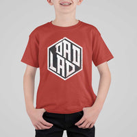 Dad Lad T Shirt For Kid Vintage Father's Day - Wonder Print Shop