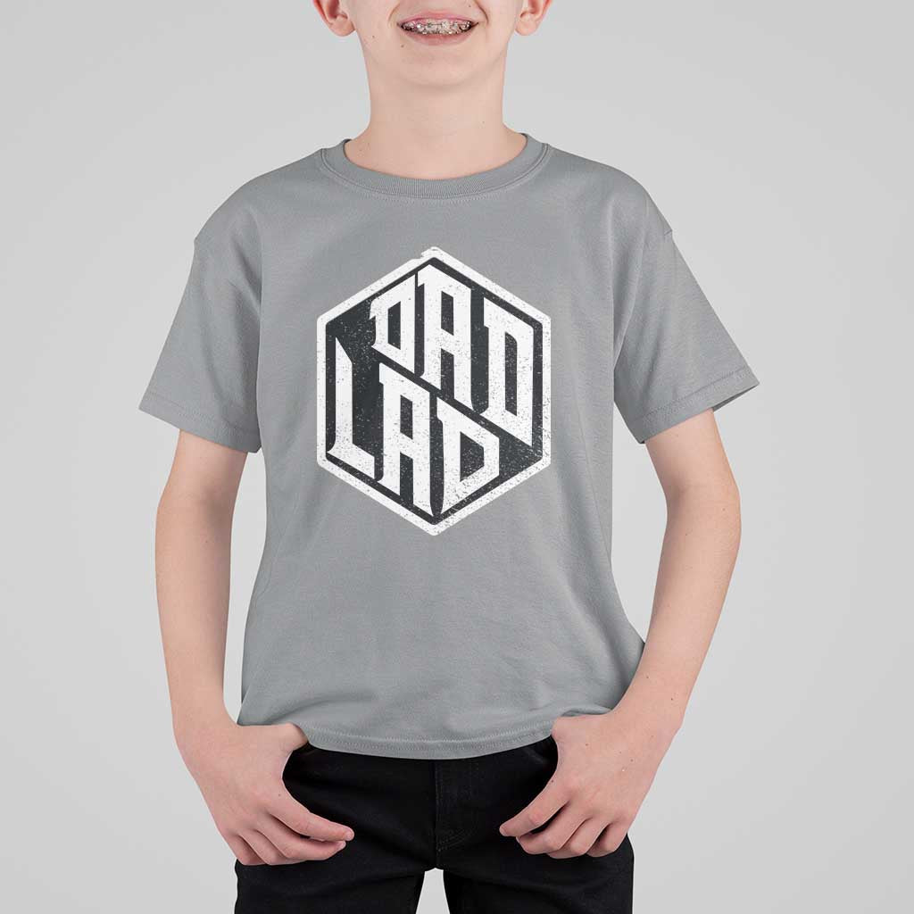 Dad Lad T Shirt For Kid Vintage Father's Day - Wonder Print Shop