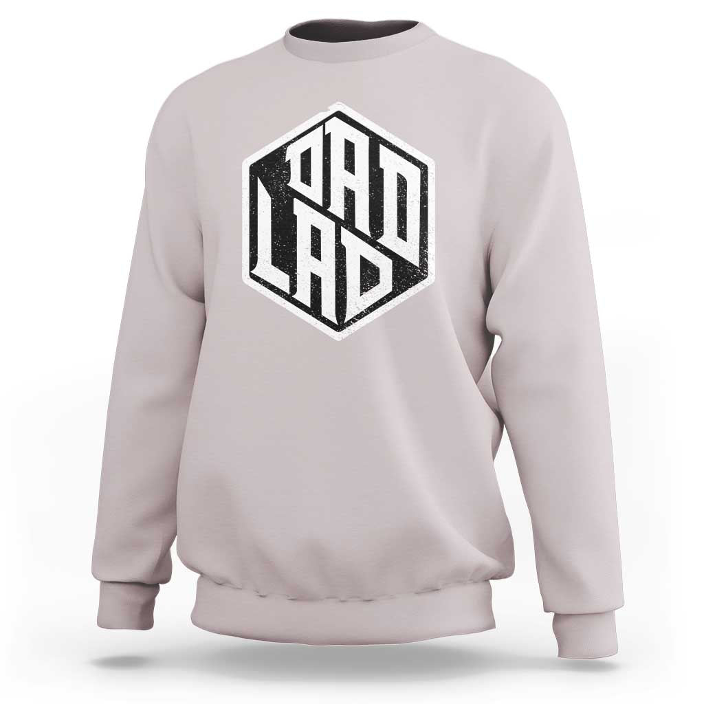 Dad Lad Sweatshirt Vintage Father's Day - Wonder Print Shop