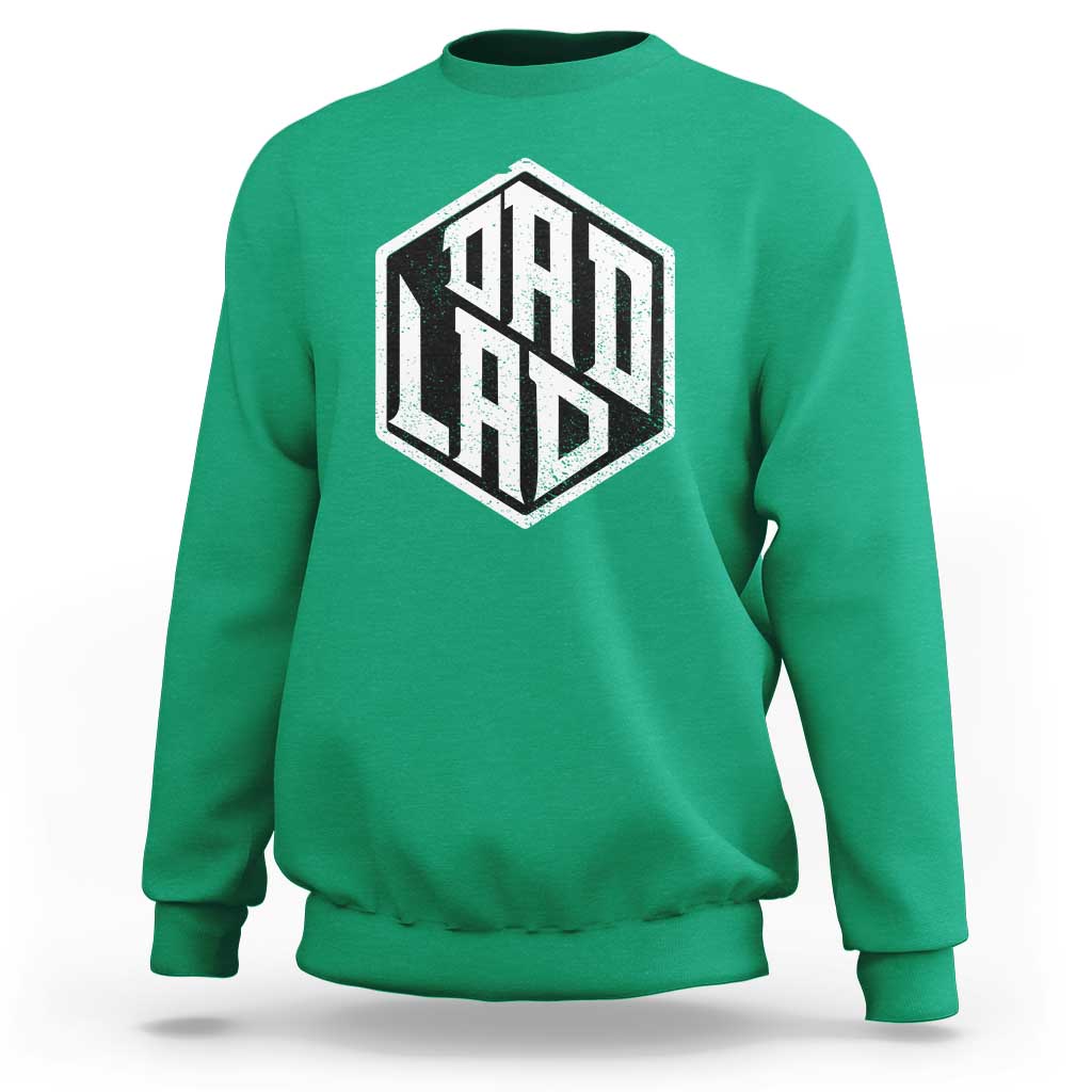 Dad Lad Sweatshirt Vintage Father's Day - Wonder Print Shop
