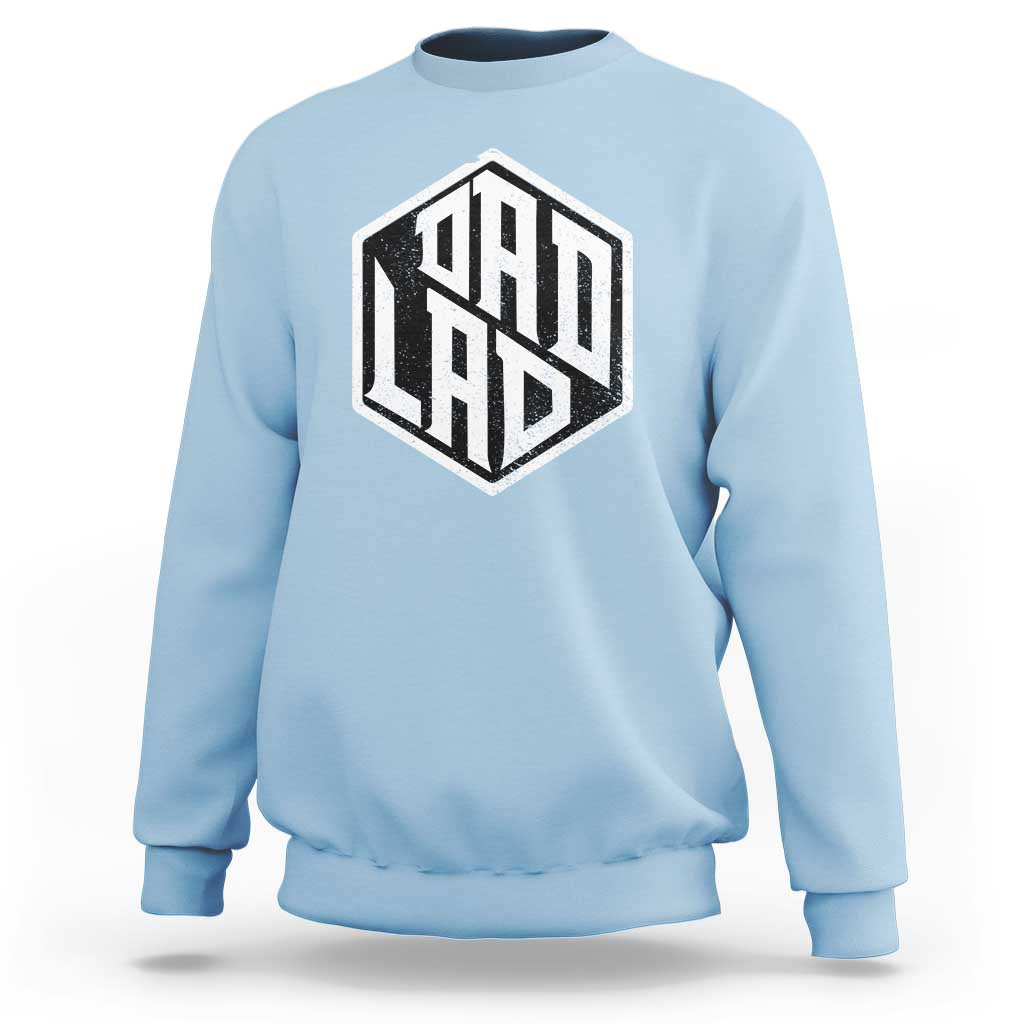 Dad Lad Sweatshirt Vintage Father's Day - Wonder Print Shop
