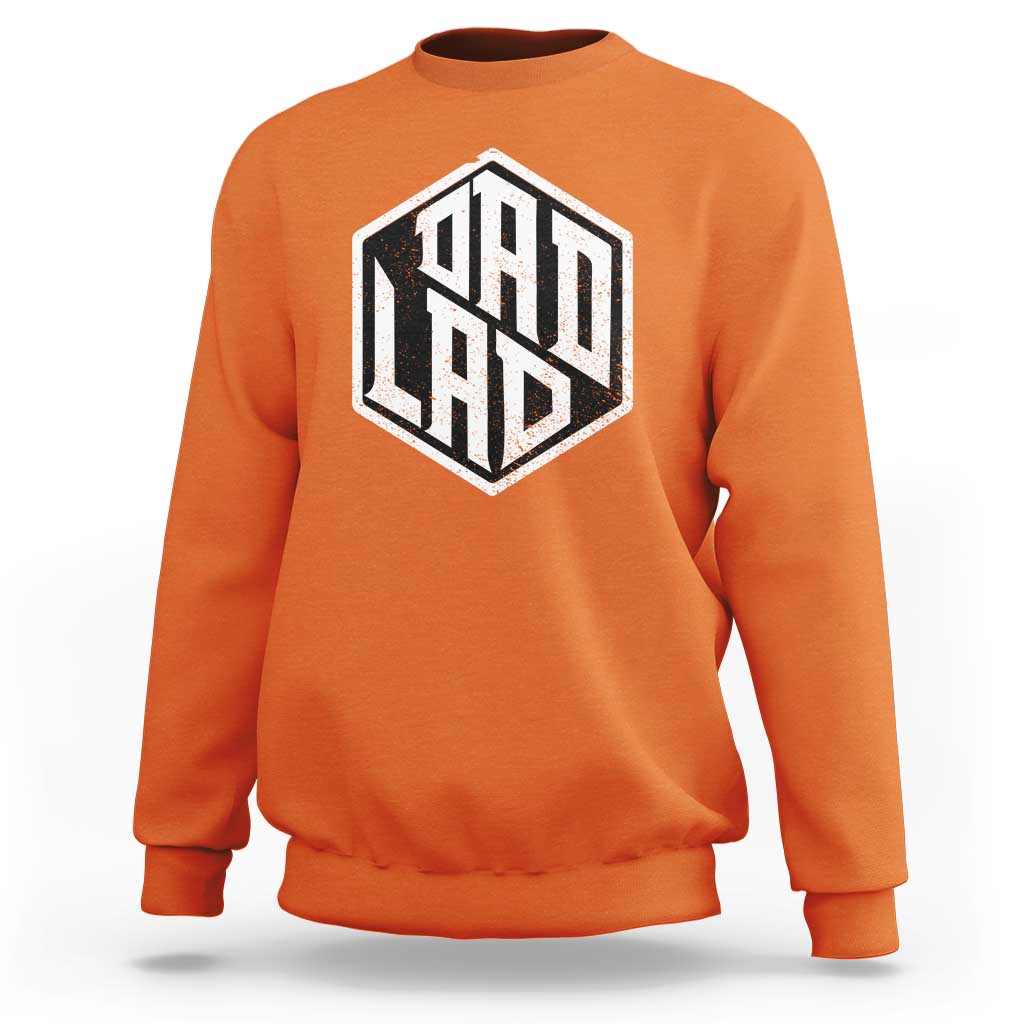 Dad Lad Sweatshirt Vintage Father's Day - Wonder Print Shop