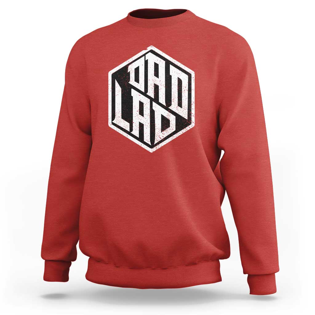 Dad Lad Sweatshirt Vintage Father's Day - Wonder Print Shop