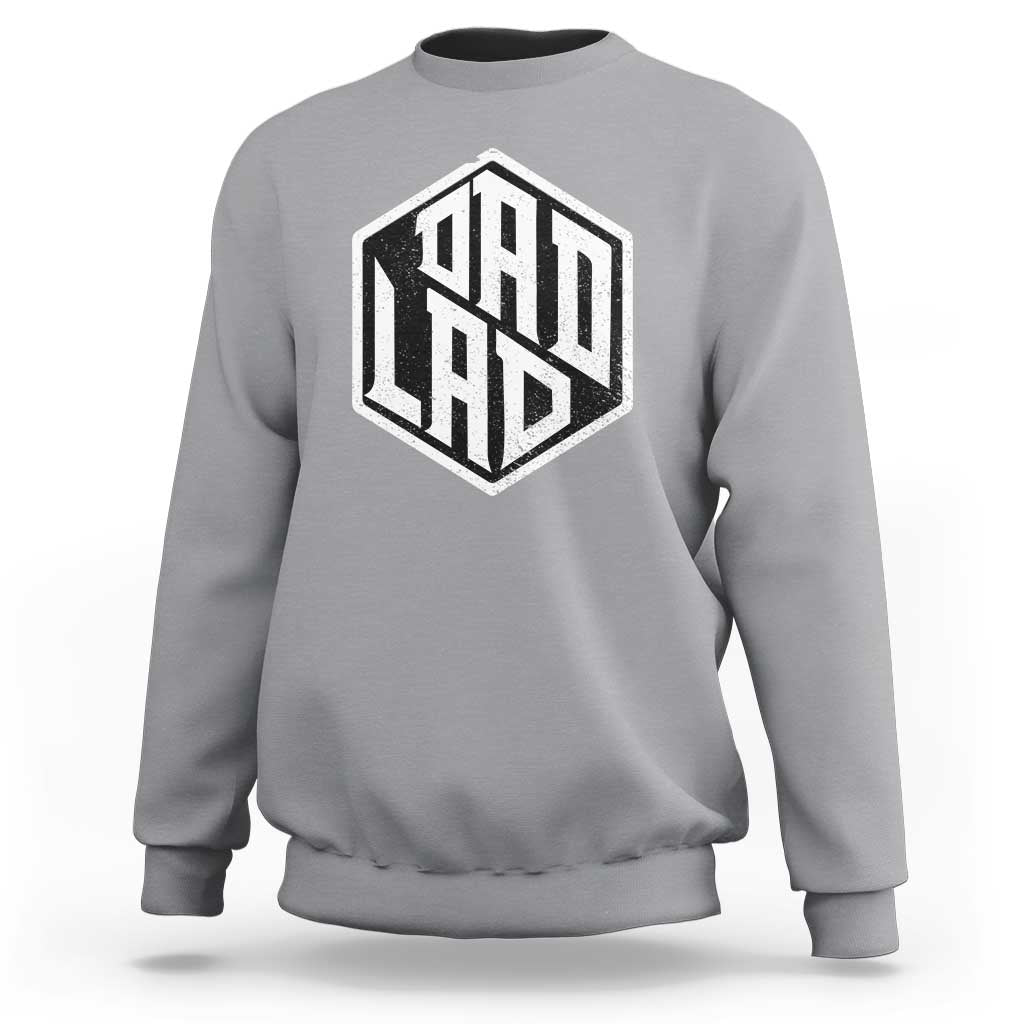Dad Lad Sweatshirt Vintage Father's Day - Wonder Print Shop
