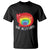 Funny LGBT The Ally Cats T Shirt Pride Month Rainbow Cat