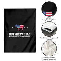 BBQ Lover Garden Flag Brisketarian Because Brisket Never Disappoints Grill Master American Flag
