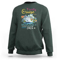 Family Cruise Sweatshirt Making Memories 2024 Summer Vacation Party Family Matching - Wonder Print Shop