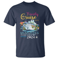 Family Cruise T Shirt Making Memories 2024 Summer Vacation Party Family Matching - Wonder Print Shop