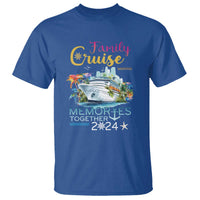 Family Cruise T Shirt Making Memories 2024 Summer Vacation Party Family Matching - Wonder Print Shop