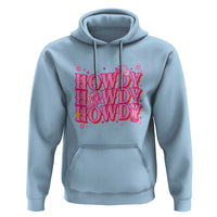 Funny Cowboy Hoodie Howdy Western Country Pink Retro Disco Ball - Wonder Print Shop
