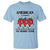 American A Coutry So Berry Cool T Shirt Retro Groovy Strawberry Season 4th Of July - Wonder Print Shop